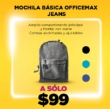 En Office Max mochila escolar a solo $99