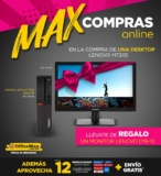 En Office Max monitor Gratis en la compra de una computadora de escritorio