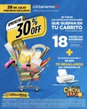 Preventa Citibanamex Officemax Regreso a Clases: 30% de descuento en artículos escolares que quepan en tu carrito