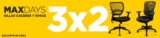 3×2 en sillas de oficina en los Office Max Days