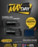 Promo Office Max Max Day 23 de marzo: bocina Gratis en la compra de un multifuncional Brother