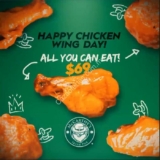 Promoción McCarthy’s Día de las Alitas 2019: Todas las alitas o boneless que puedas comer por $69 pesos