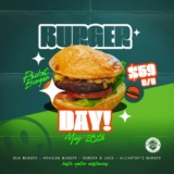 Promoción McCarthy’s Burger Day: Pocket Burgers a $59 el 28 de mayo