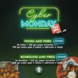 Promoción McCarthy’s Cyber Monday: 40% de descuento en paquetes al pedir por Rappi