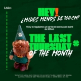 Promo McCarthys Jueves de Duendes: cerveza Gratis si mides menos de 1.60m
