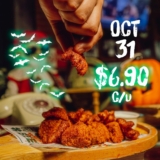 Promo McCarthys Monster House: alitas y boneless a $6.90 este 31 de octubre