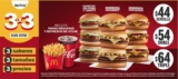 Nuevos McTríos 3×3 desde $44 todo el 2021 en McDonalds