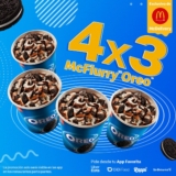 En McDonalds 4×3 en McFlurry Oreo en pedidos a domicilio