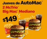 Cupones McDonalds Jueves de Automac 6 de mayo 2021