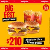 Cupones McDonald’s Big Fest del 21 al 27 de mayo