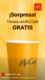 En McDonald’s McCafé GRATIS hasta el 2 de marzo 2026