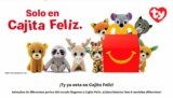 Nueva Cajita Feliz McDonald’s: Obtén un Muñeco de peluche TY en la compra de tu Cajita Feliz