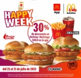 Happy Week McDonald’s: 30% de descuento en McTrío McCrispy con cupón del 25 al 31 de julio