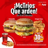 McDonald’s Hot Sale 2024: 30% de descuento en McTríos participantes por la app