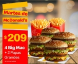 Cupones Martes de McDonalds 16 de febrero 2021