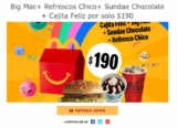 Cupón McDonald’s Día del Niño: McTrío + sundae + Cajita Feliz por $190