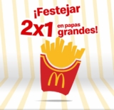 Promoción McDonald’s Día de la Papa: 2×1 en papas el 20 de agosto