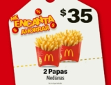 Cupón McDonald’s de 2 papas medianas por $35 pesos