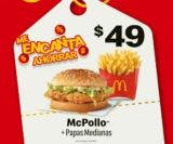 Cupones McDonalds me Encanta Ahorrar Enero 2022