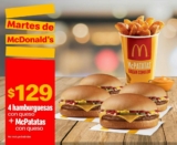 Cupones Martes de McDonalds 9 de marzo 2021