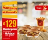 Cupones Martes de McDonalds 11 de mayo 2021