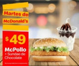 Cupones Martes de McDonalds 28 de julio 2020