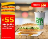 Cupones Martes de McDonalds 30 de marzo 2021