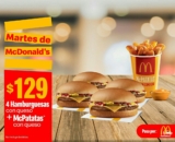 Cupones Martes de McDonalds 31 de agosto 2021