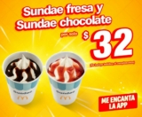 Cupón McDonald’s 2 sundae por $32 pesos