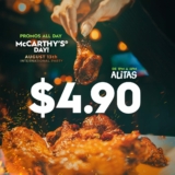 Promociones McCarthy’s 13 Aniversario: tarros a $13, copeo a $25 y más hoy sábado 13 de agosto