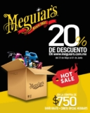 Promoción Meguiars Hot Sale 2020: 20% de descuento, cubeta de regalo y más