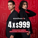 Promo Mens Fashion Arma tu Pack: 4 pantalones, camisas, suéteres o playeras por $999