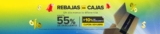 Rebajas en Cajas Mercado Libre: Hasta 55% de descuento + cupones de descuento adicional