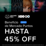 Promoción Mercado Libre HBO GO: hasta 45% de descuento con Mercado Puntos