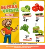 Ofertas Merco frutas y verduras del 1 al 3 de febrero