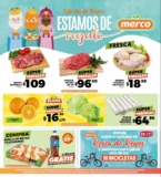 Ofertas Merco frutas y verduras del 3 al 5 de enero