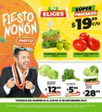 Ofertas Merco frutas y verduras del 14 al 16 de noviembre