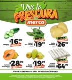 Ofertas Merco frutas y verduras del 29 al 31 de agosto