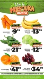 Ofertas Merco frutas y verduras del 29 de septiembre al 1 de octubre 2026