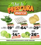 Ofertas Merco frutas y verduras del 30 de mayo al 1 de junio