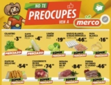 Ofertas Merco frutas y verduras del 6 al 8 de julio
