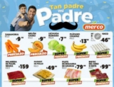 Ofertas Merco frutas y verduras del 15 al 17 de junio