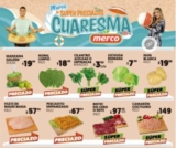 Ofertas Merco frutas y verduras del 16 al 18 de marzo