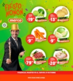 Ofertas Merco frutas y verduras del 19 al 21 de octubre