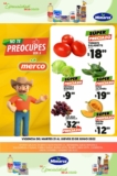 Ofertas Merco frutas y verduras del 21 al 23 de junio