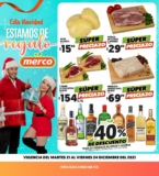 Ofertas Merco frutas y verduras del 21 al 24 de diciembre