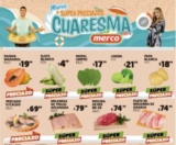Ofertas Merco frutas y verduras del 23 al 25 de marzo