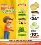 Ofertas Merco frutas y verduras del 24 al 26 de enero