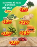 Ofertas Mi Tienda del Ahorro en frutas, verduras y carnes del 7 al 9 de mayo