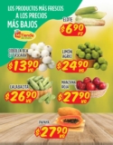 Ofertas Mi Tienda del Ahorro Veranazo en Frutas, verduras y carnes del 11 al 13 de junio